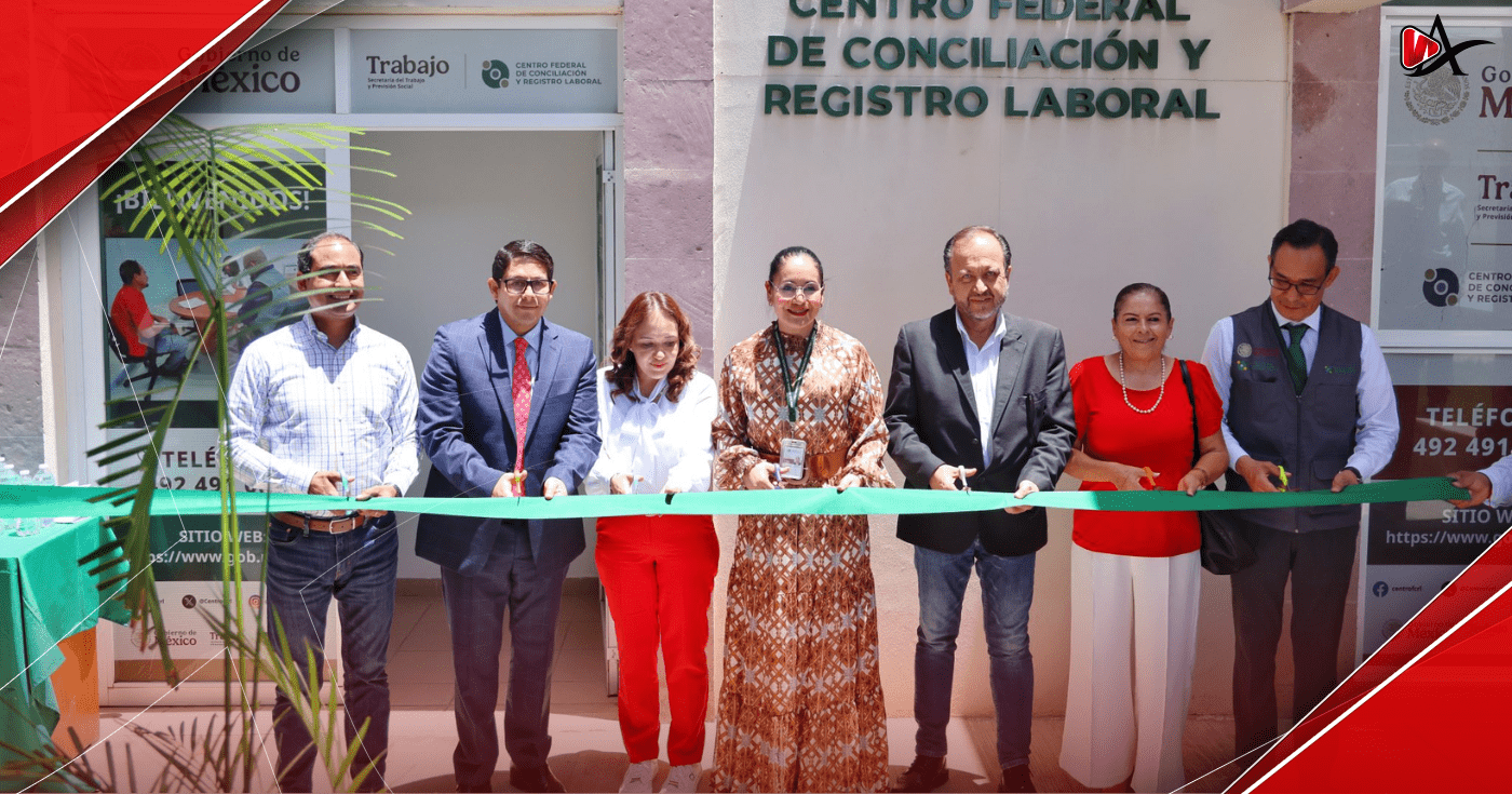 Inauguran nuevo Centro Federal de Conciliación y Registro Laboral