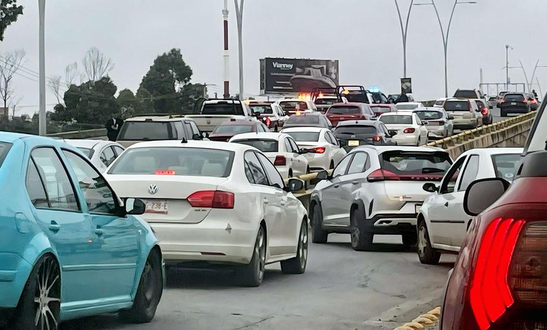 Accidentado inicio de semana en la zona metropolitana