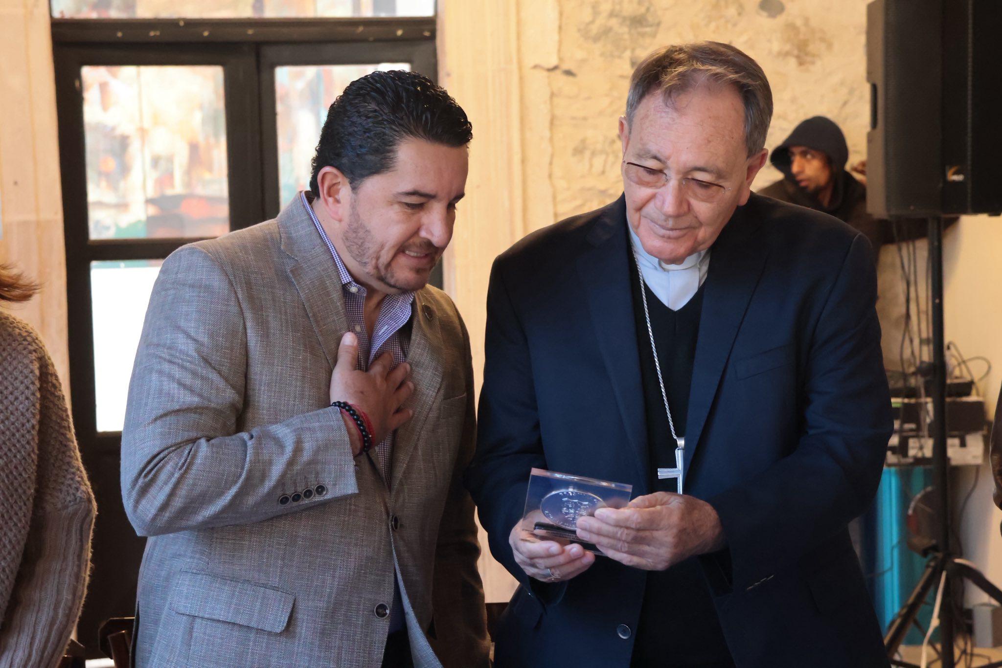 Visita pastoral de Sigifredo Noriega Barceló en Fresnillo