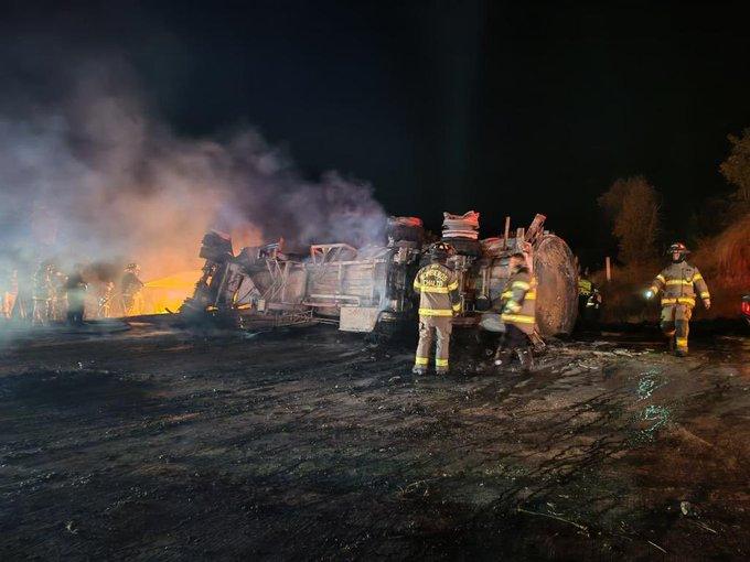 Provoca explosión de pipa cierre total en la México Puebla – Alkimia ...