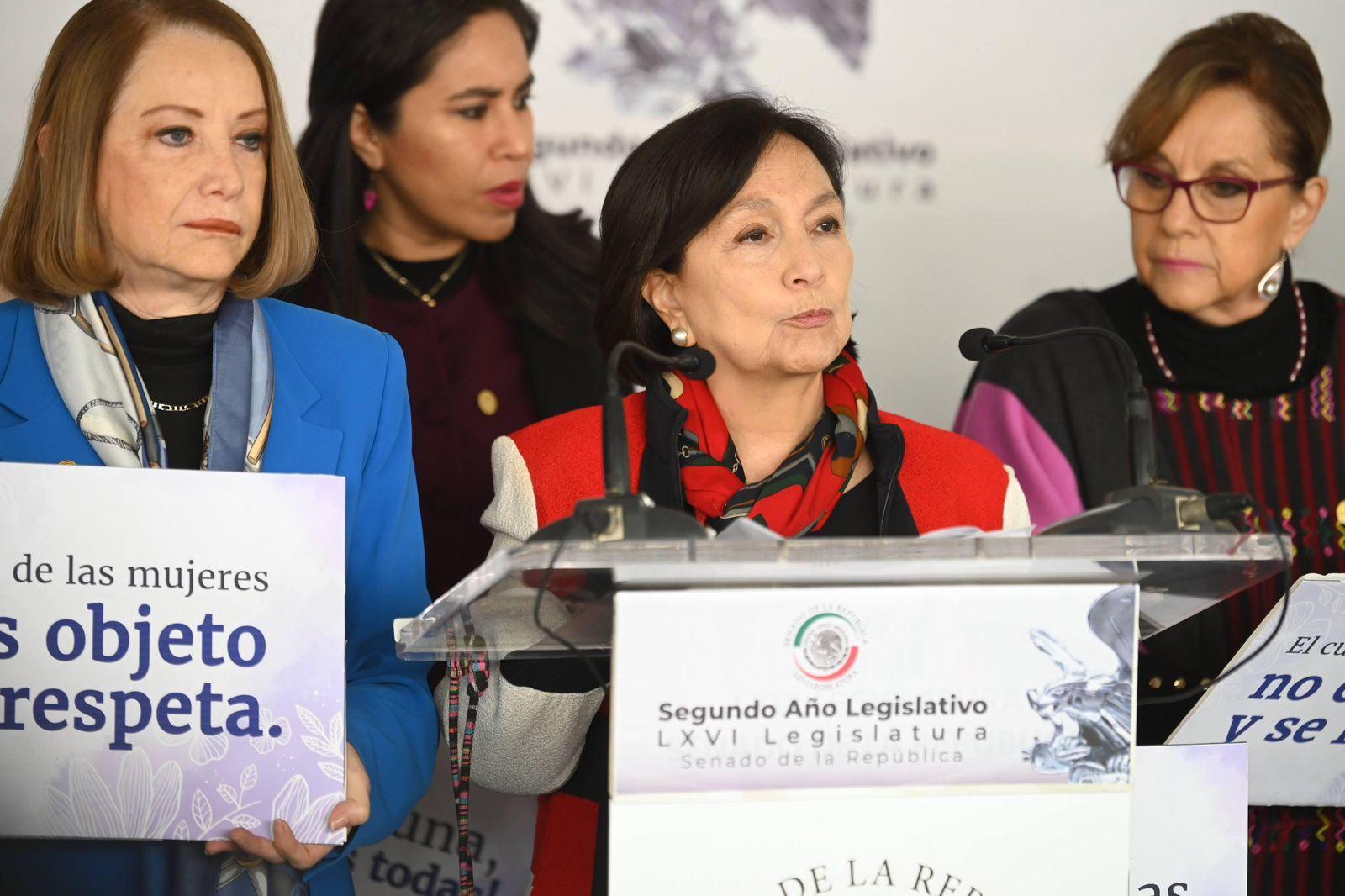 Encabeza Amalia García exigencia nacional para castigar con severidad el acoso sexual