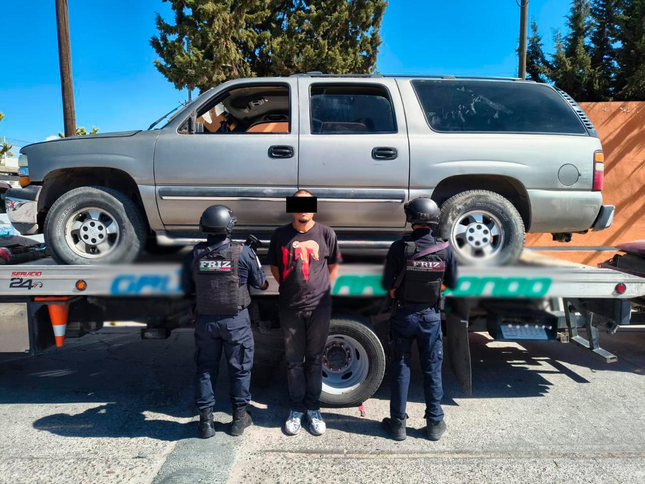 Recuperan camioneta robada tras denuncia en Fresnillo