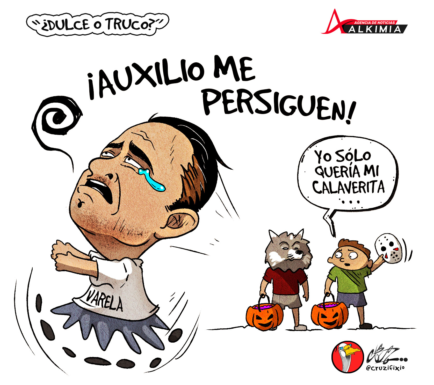 “Asegura Miguel Varela que lo persiguen”.