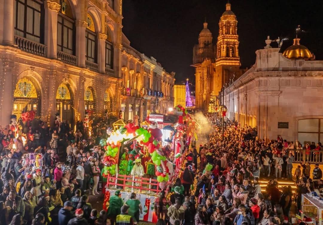 Zacatecas alista el Gran Desfile Navideño 2025
