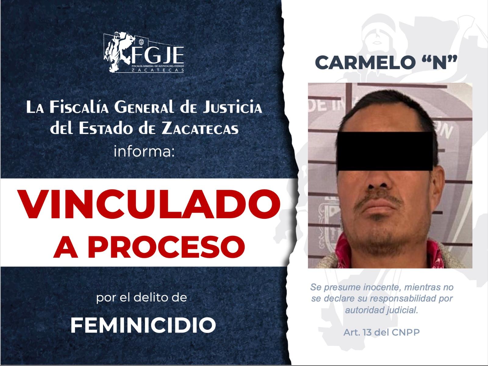 Vinculan a proceso a Carmelo “N” por el feminicidio de su madre en Tlaltenango