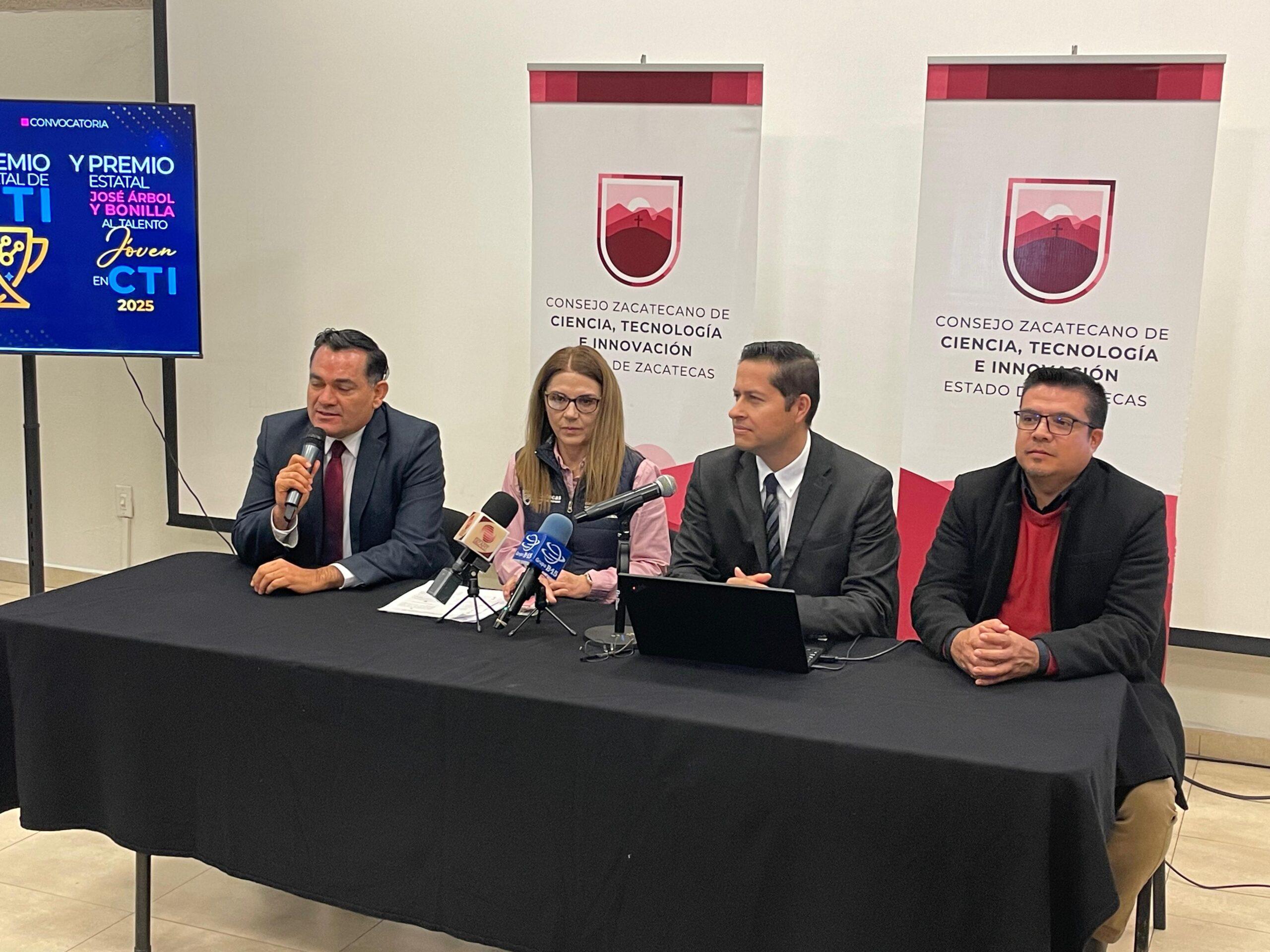 Cozcyt lanza convocatoria para los Premios Estatales de Ciencia y Tecnología y Talento Joven