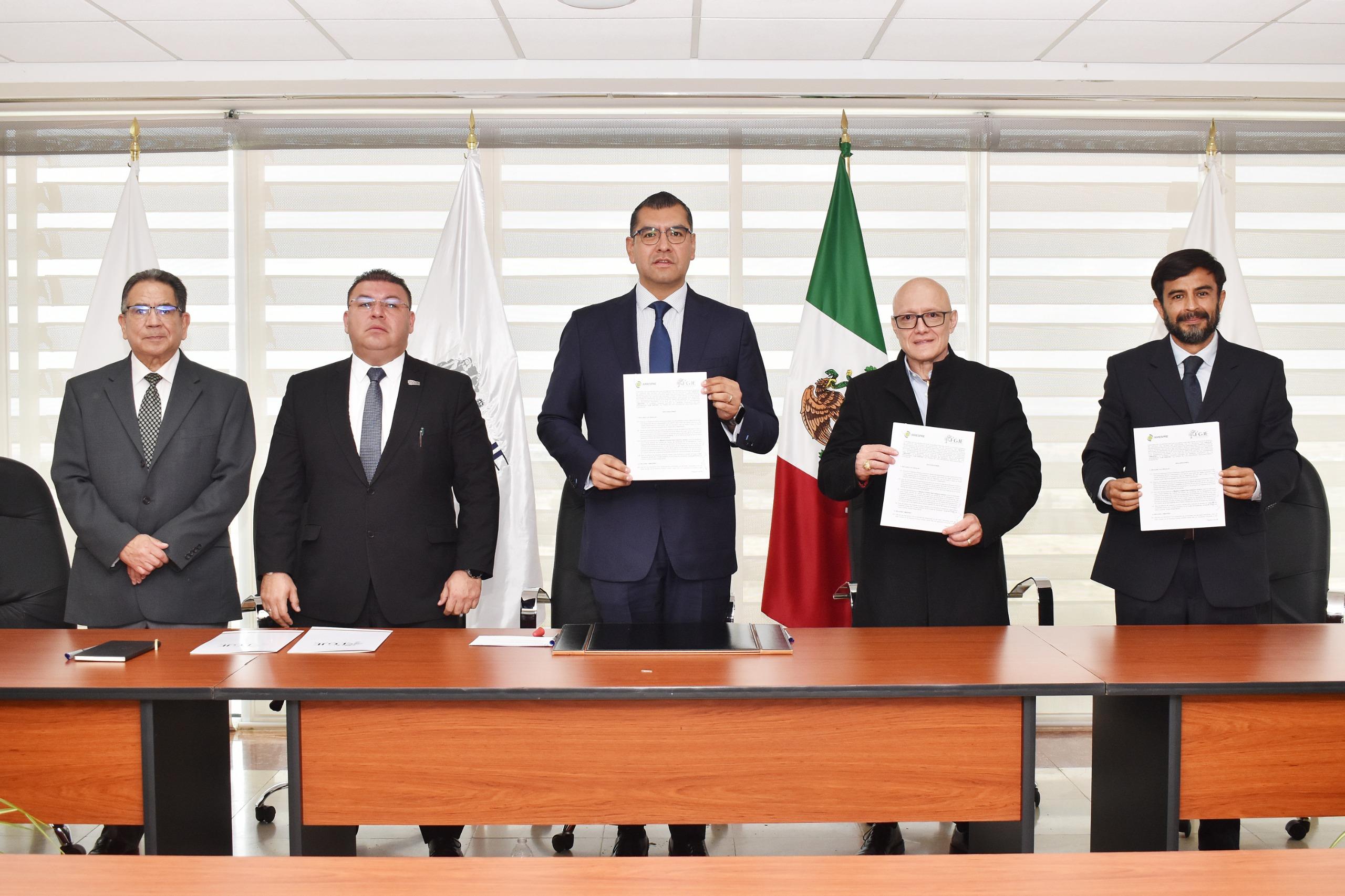 Unen esfuerzos FGJEZ y AMESPRE por la justicia y la protección social