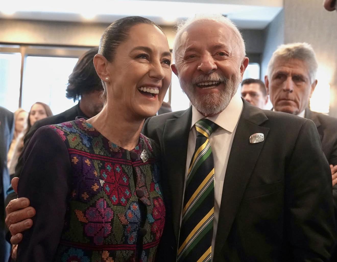 Evalúa Sheinbaum visita a Brasil tras invitación de Lula
