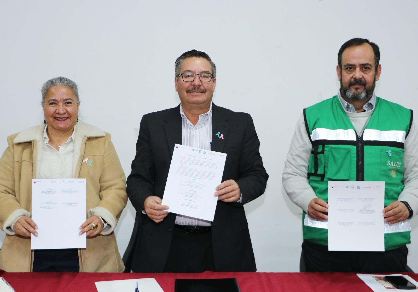 Formalizan Comité de Cáncer en la Mujer