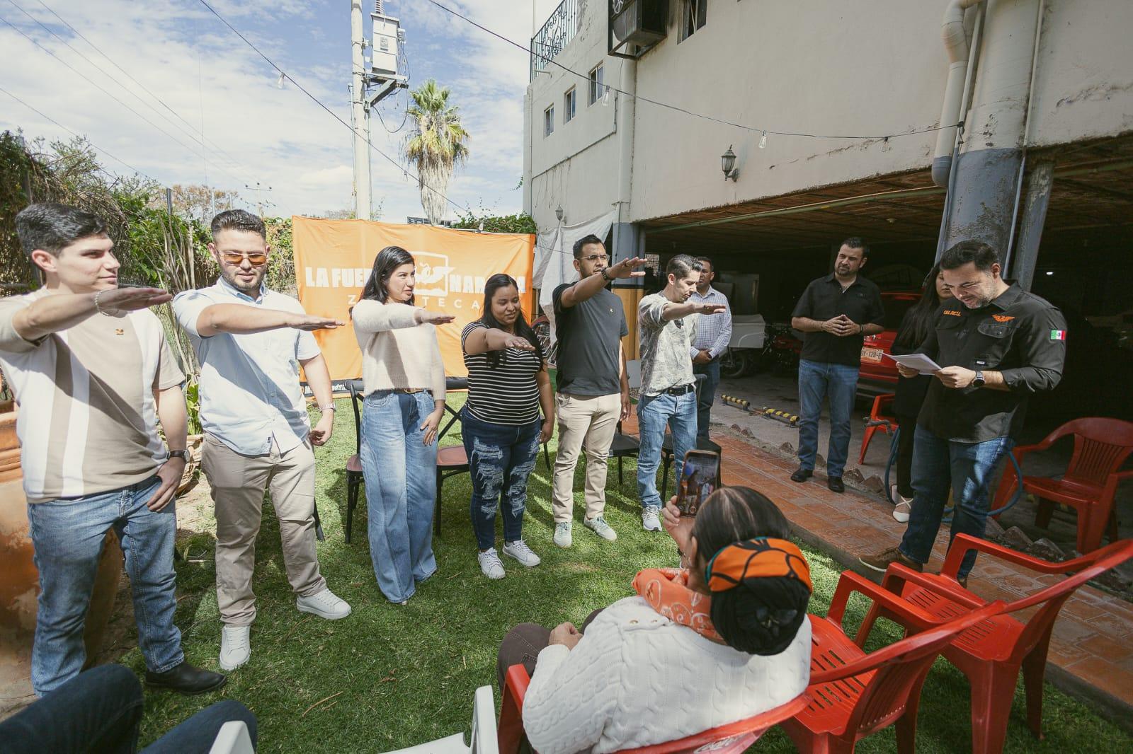 Rinde protesta Comisión Operativa Municipal de MC en Apozol