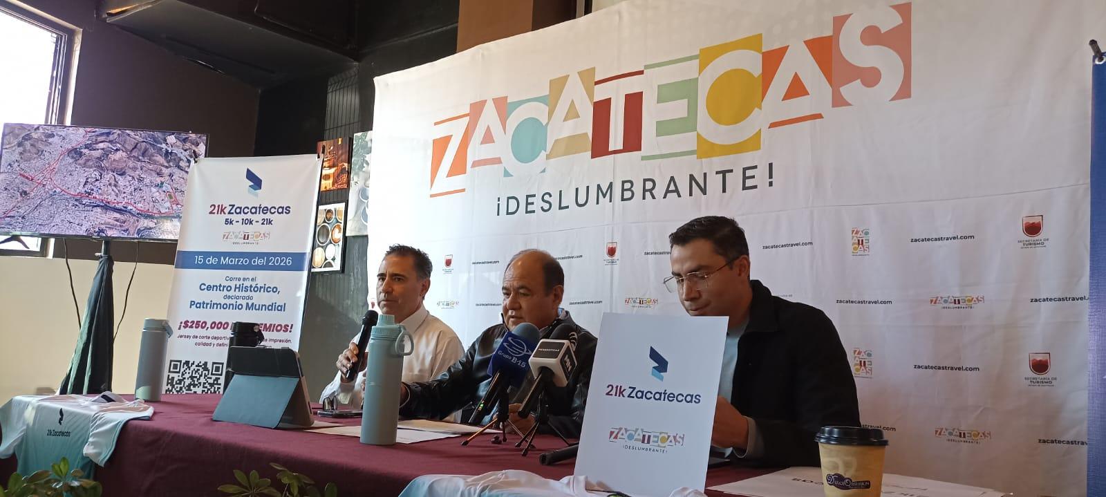 Se alista Zacatecas para el Medio Maratón 2026 con atletas de todo el país