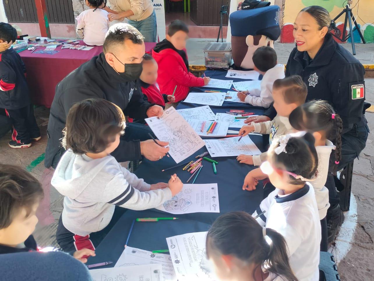 Refuerzan cultura de paz en preescolar de Mexicapan