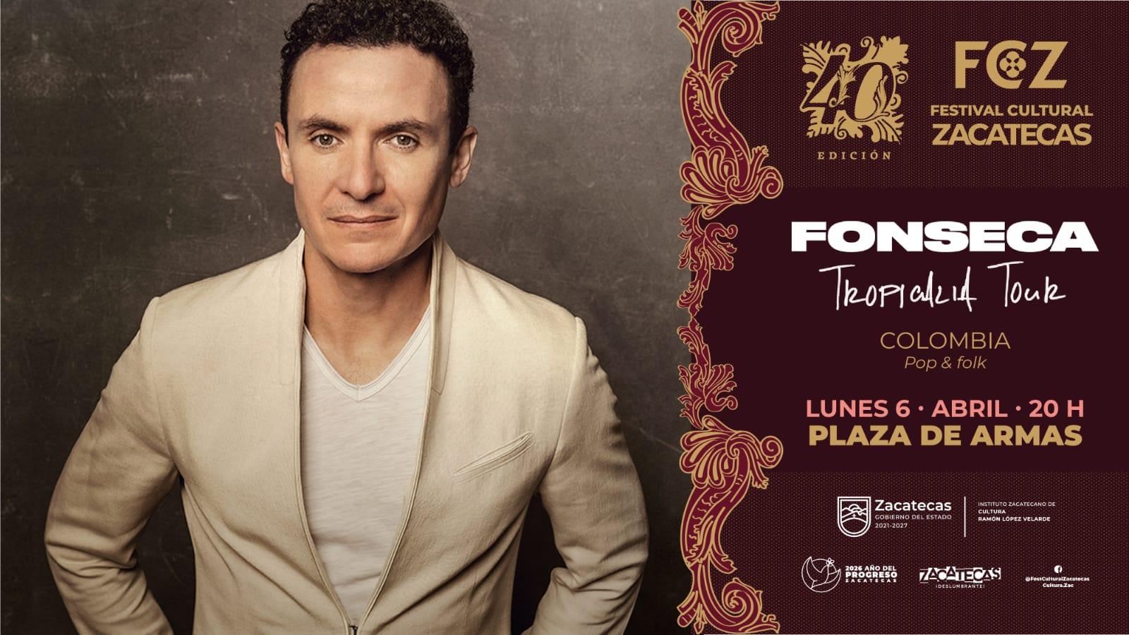 Anuncian a Fonseca en Festival Cultural 2026