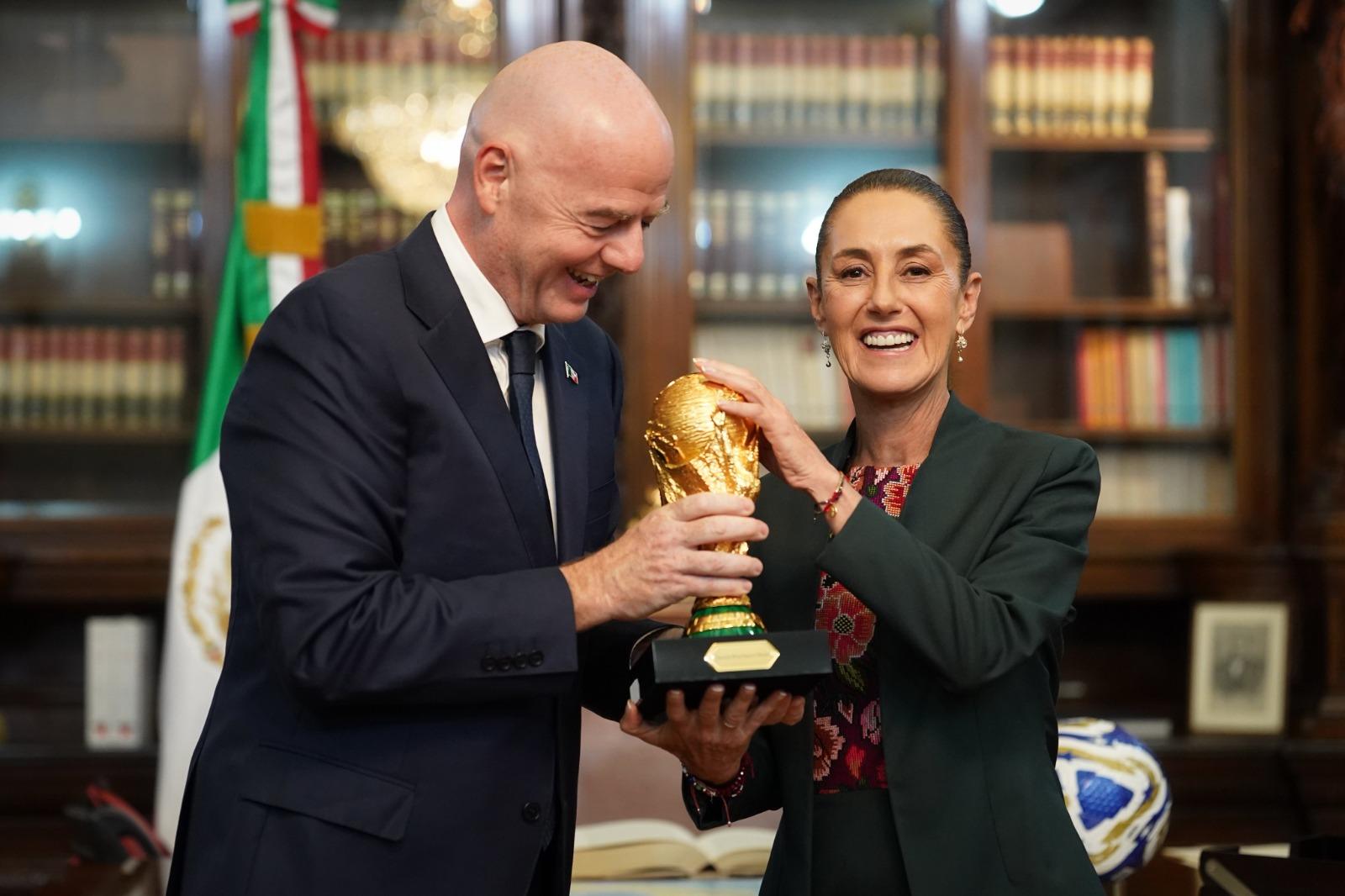 Descarta Sheinbaum riesgos para el Mundial 2026 en México