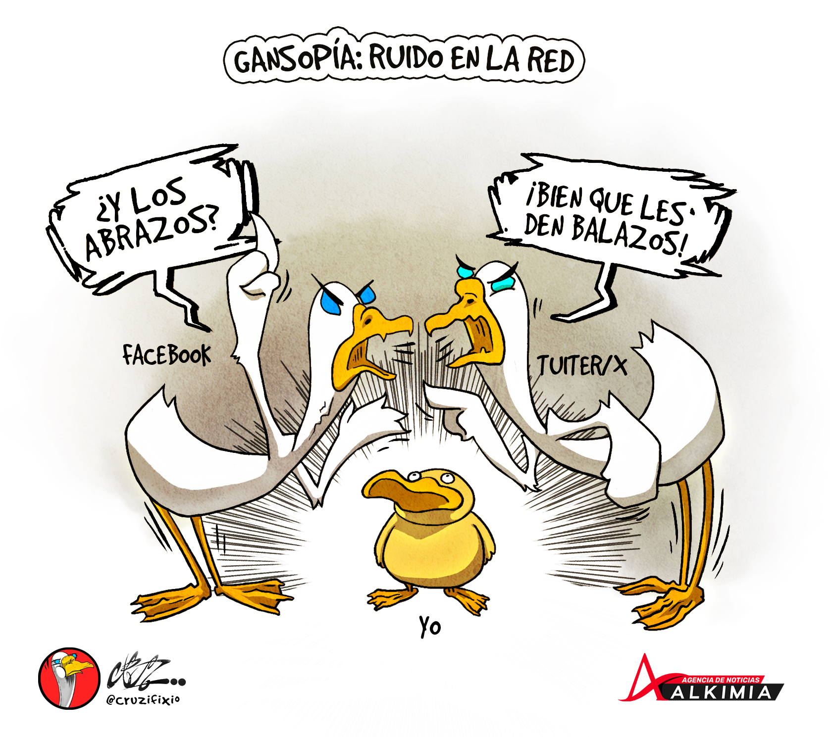 “#Fakenews y opiniones maleducadas inundan las redes sociales”.