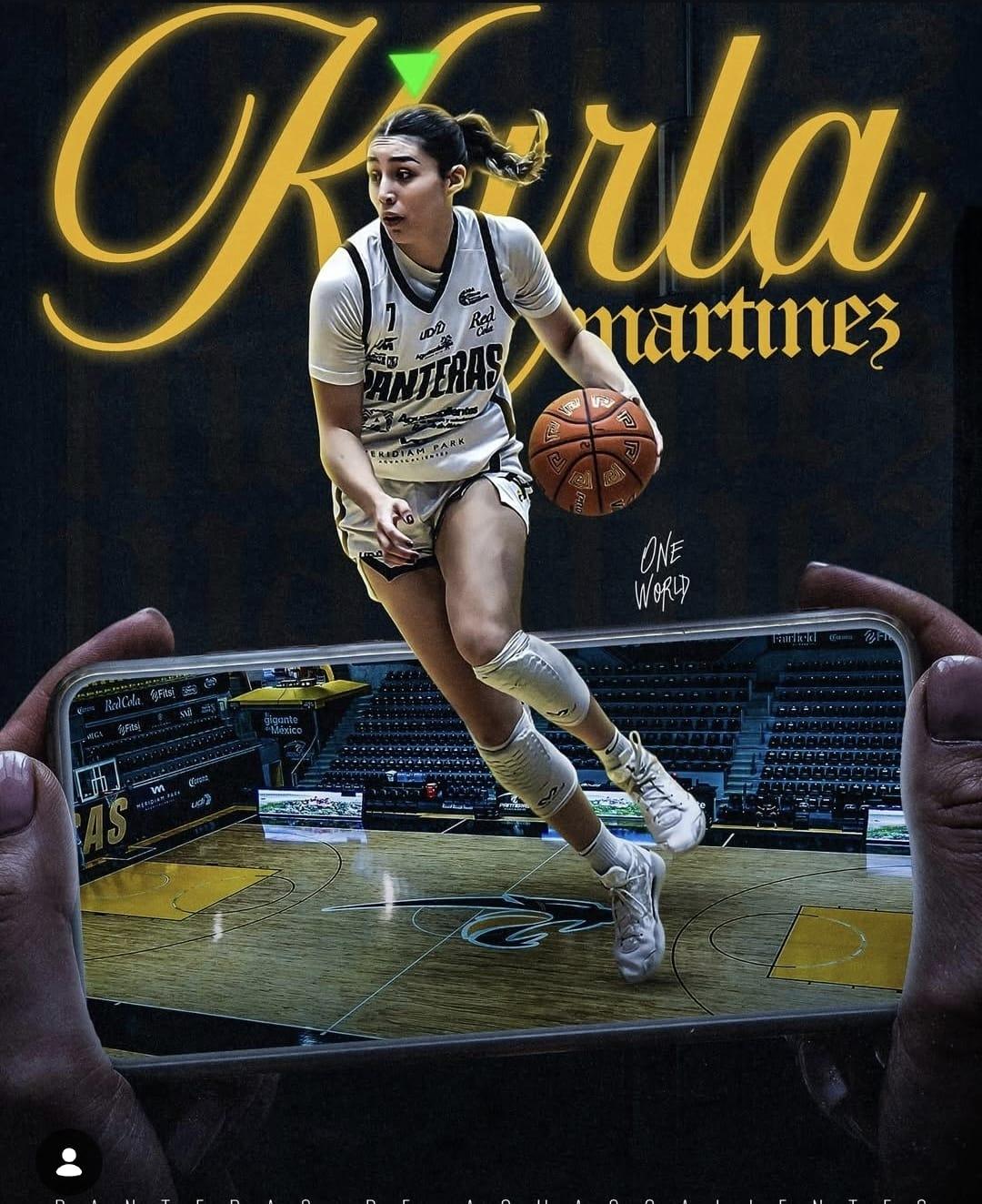 Reporta Karla Martínez con Panteras para temporada 2026