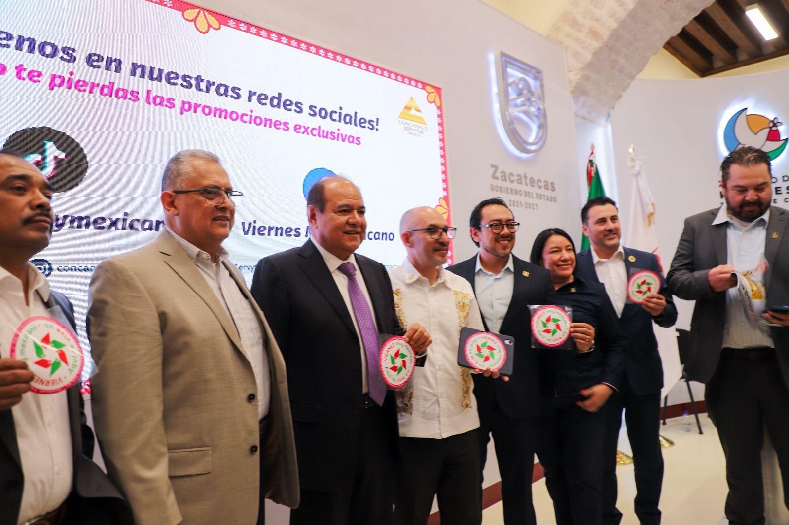 Impulsa Zacatecas consumo con Viernes Muy Mexicano