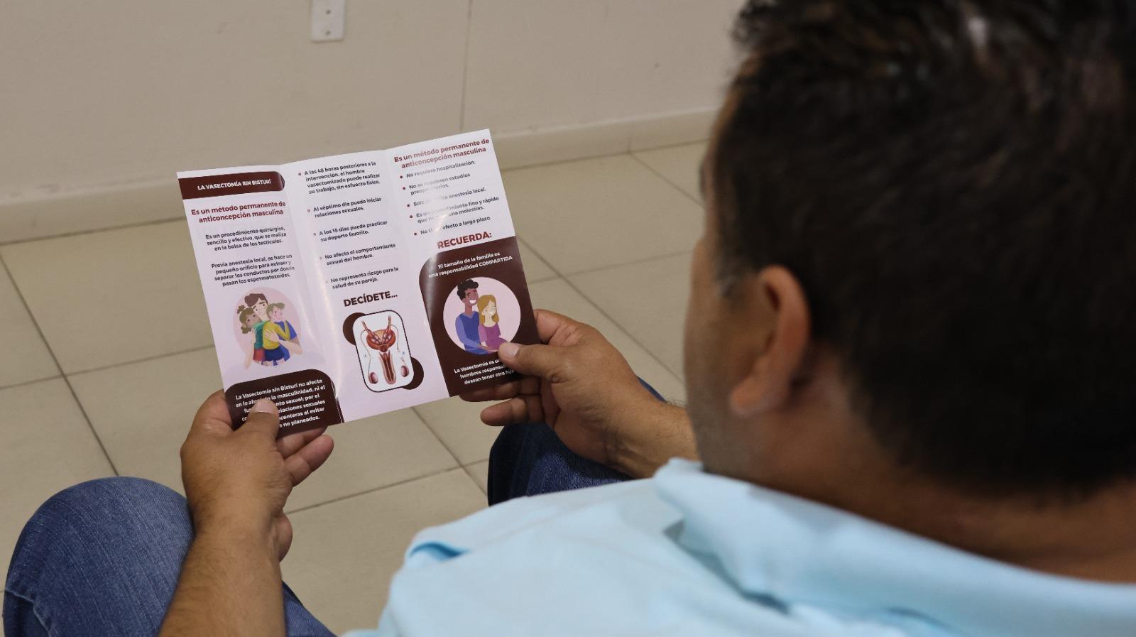 Impulsa SSZ vasectomías gratuitas durante Año del Progreso