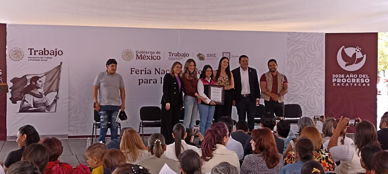 Recibe Guadalupe Feria Nacional del Empleo para las Mujeres 2026
