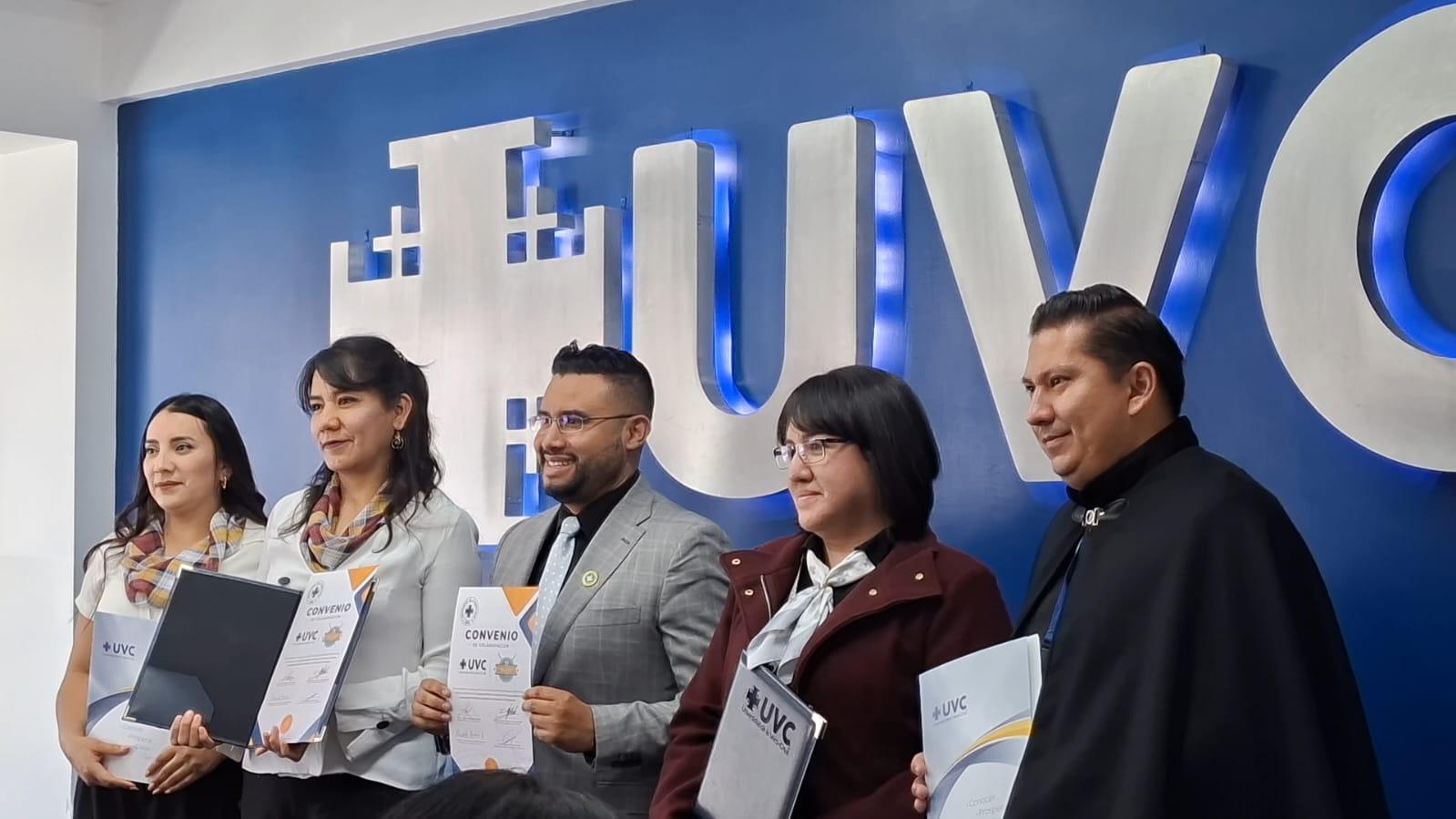 Firman convenio UVC Zacatecas y sastres para prácticas estudiantiles