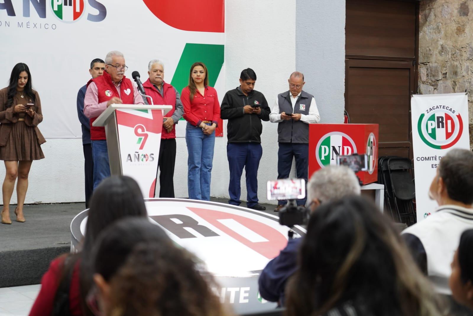 Impulsa PRI Zacatecas alianza opositora rumbo a elecciones de 2027