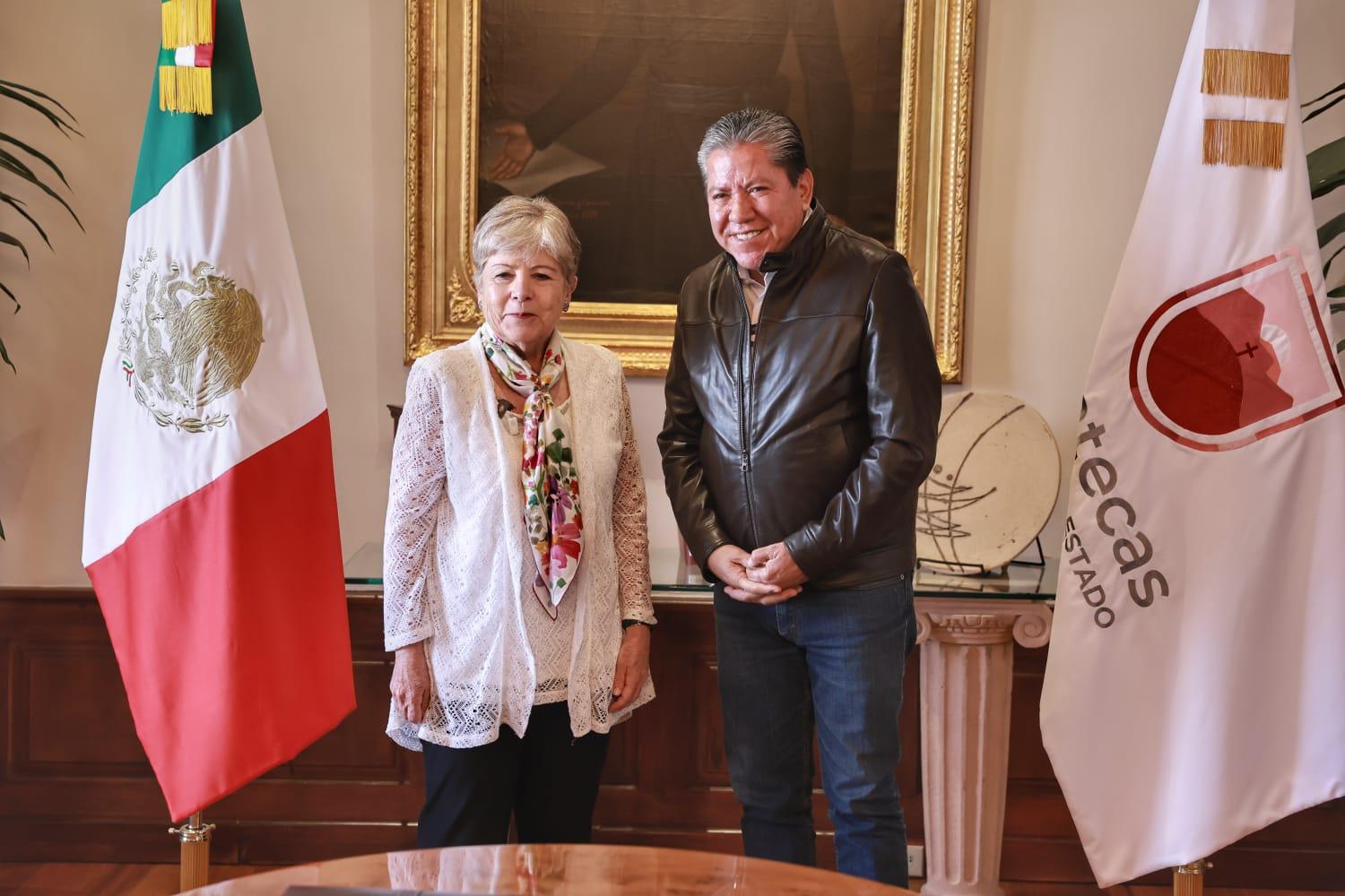 Fortalece Monreal coordinación con Federación para minería y agua