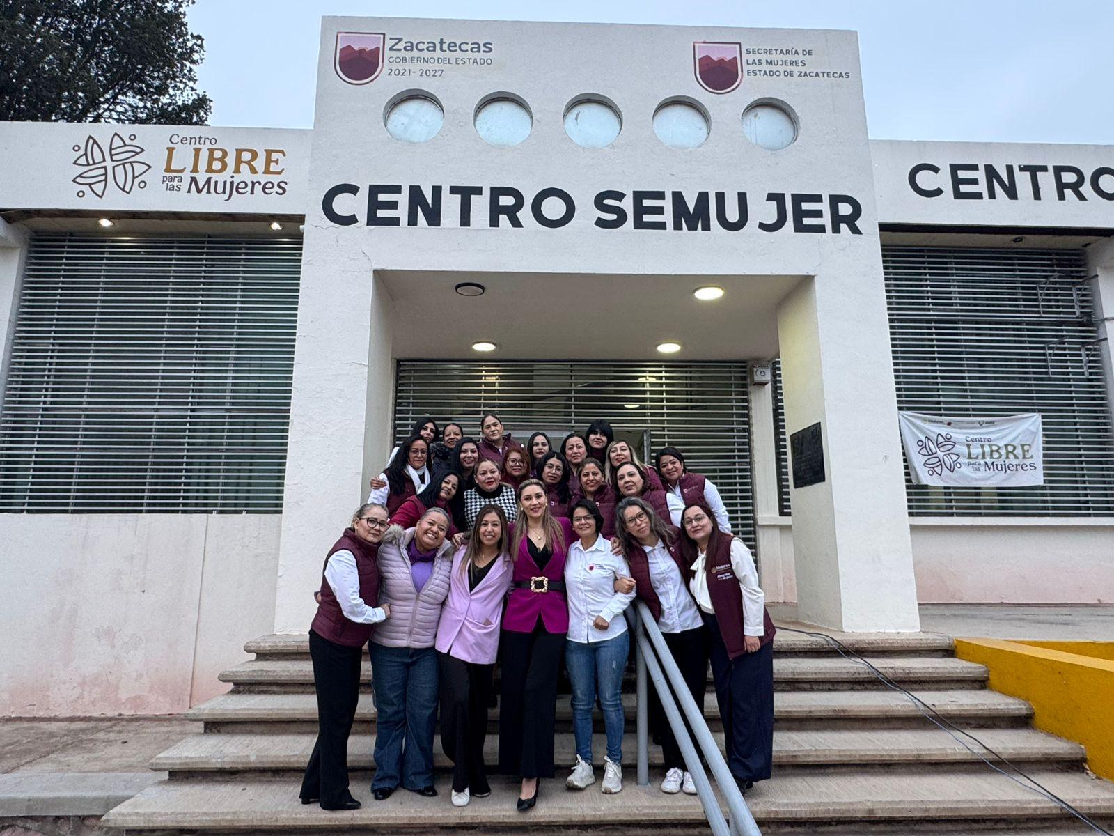 Zacatecas brilla en la Mañanera: Claudia Sheinbaum reconoce los Centros LIBRE