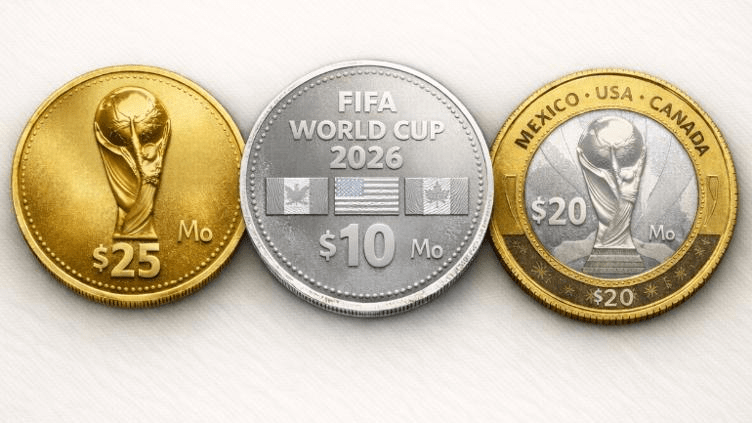 Emitirá México monedas conmemorativas por el Mundial 2026