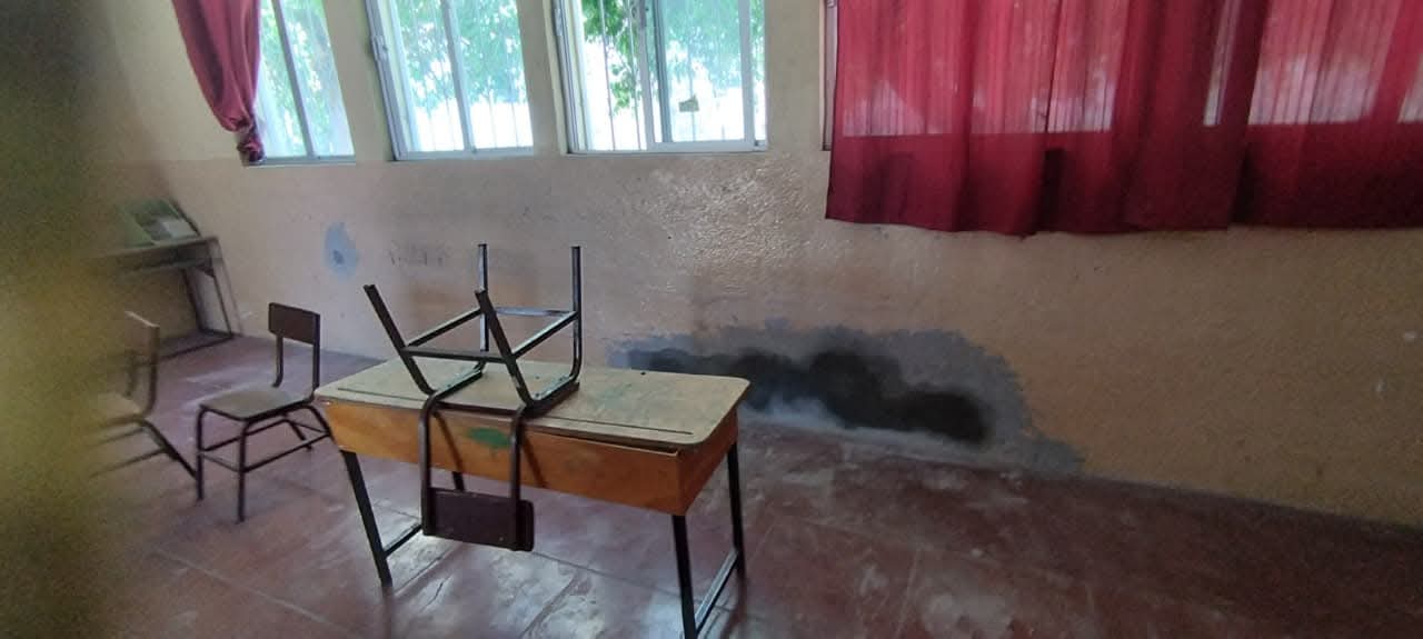Realizan mantenimiento en primaria de Apozol Zacatecas
