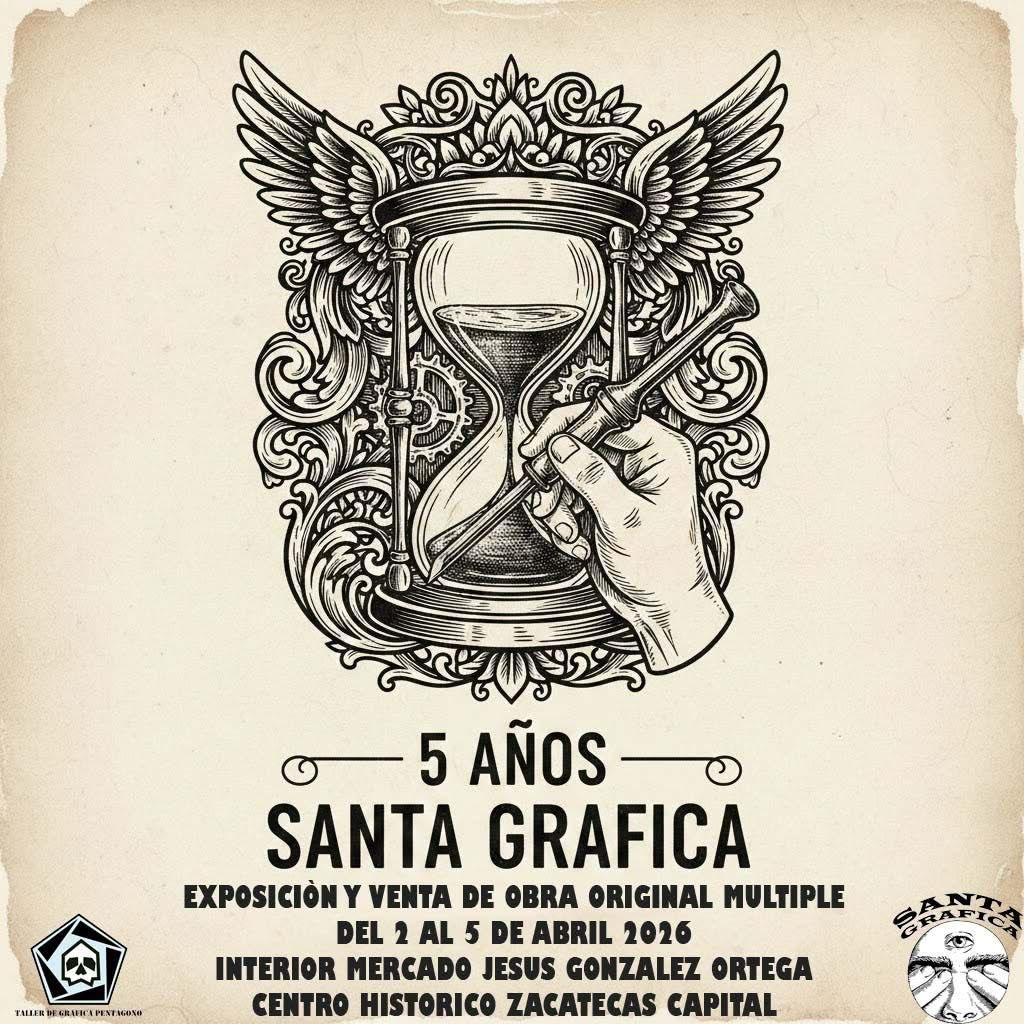 Celebra Santa Gráfica su quinto aniversario en Zacatecas