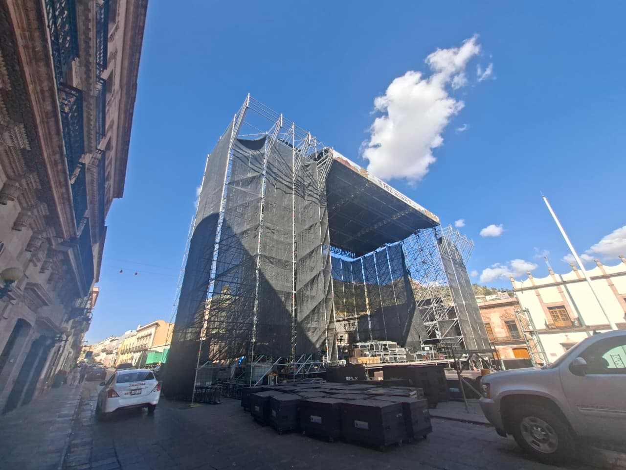 Desmontan el escenario del FCZ 2026