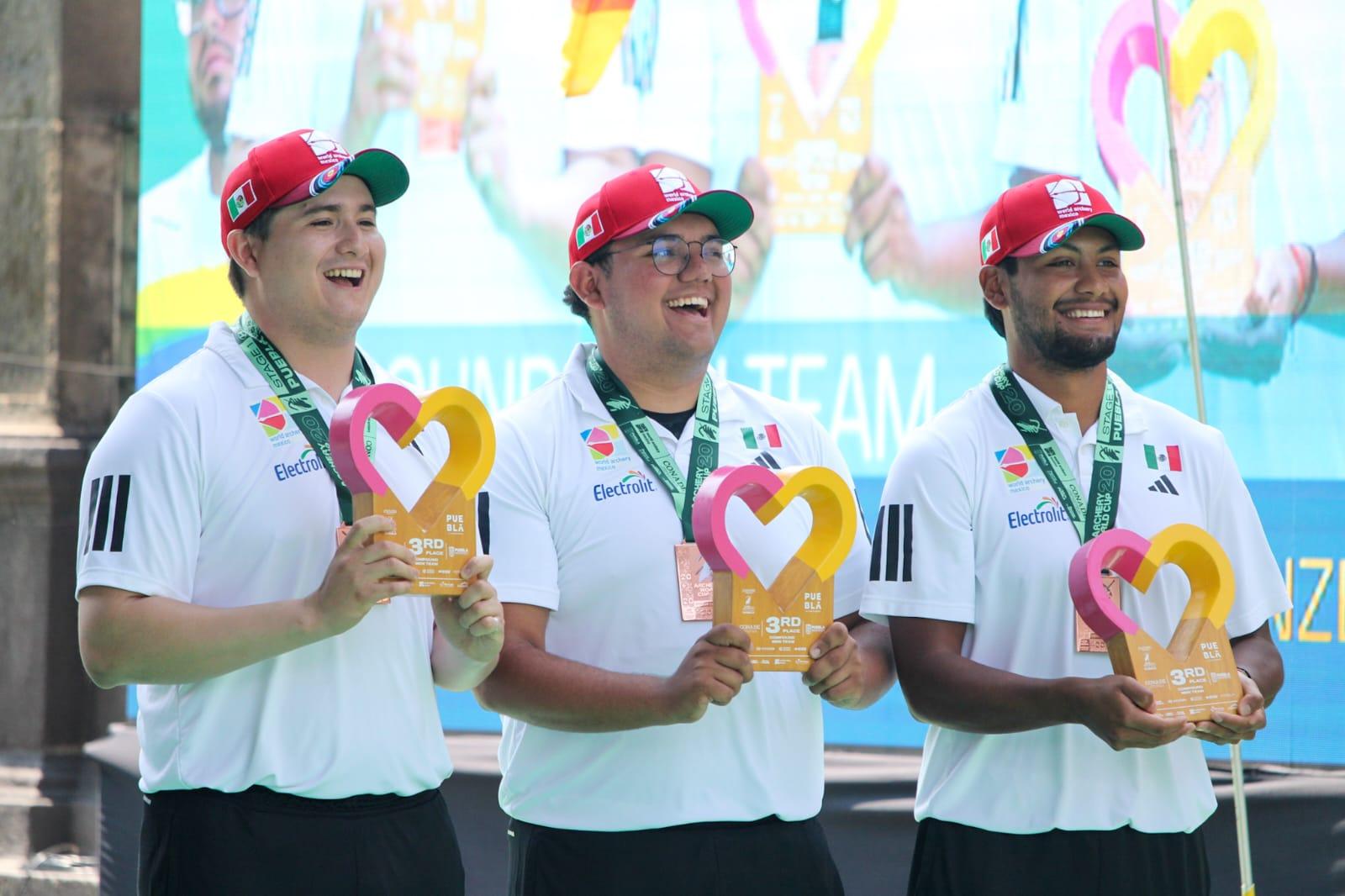 Conquista México tres medallas de bronce en el Mundial de Tiro con Arco ...