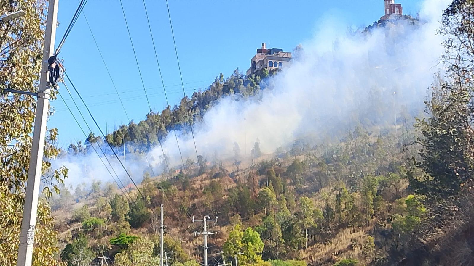 Controlan incendio en cerro de La Bufa sin personas lesionadas
