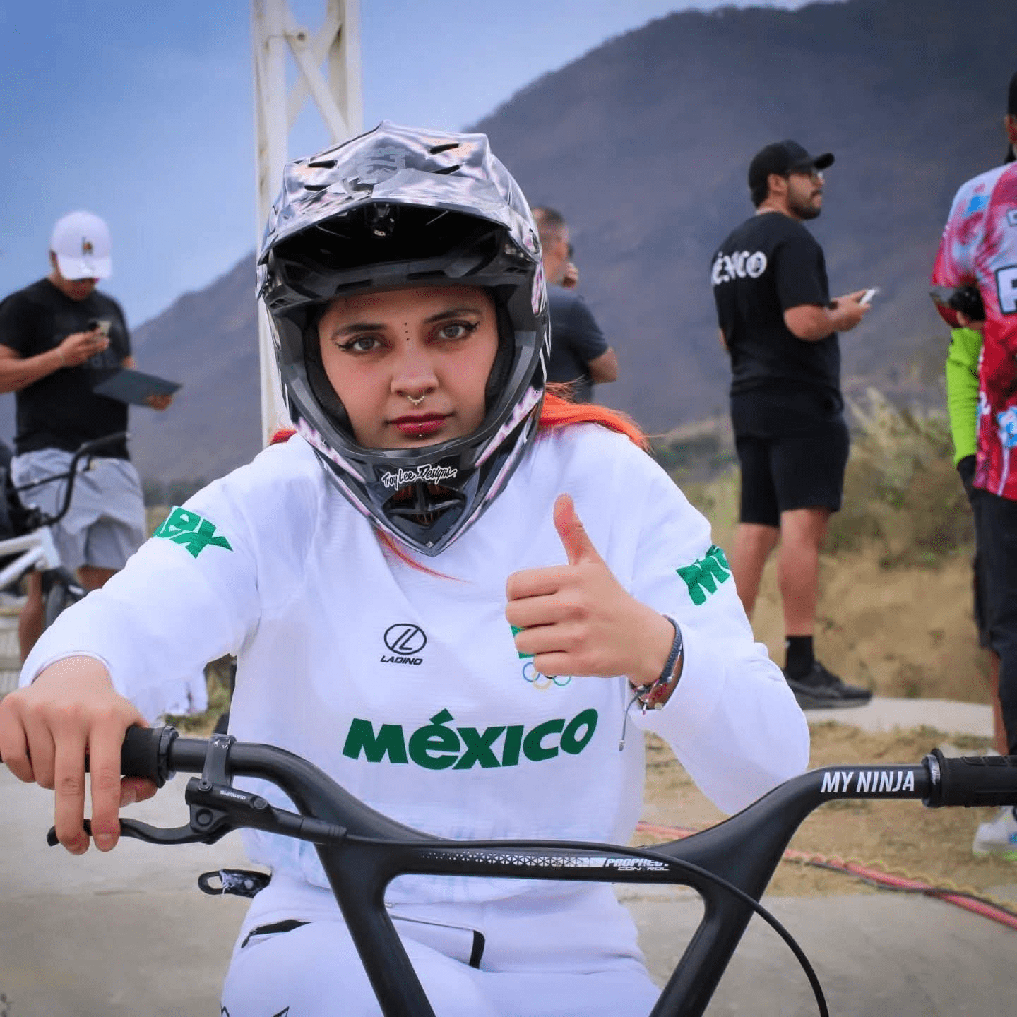 Metztli González pone a México en lo más alto del BMX internacional