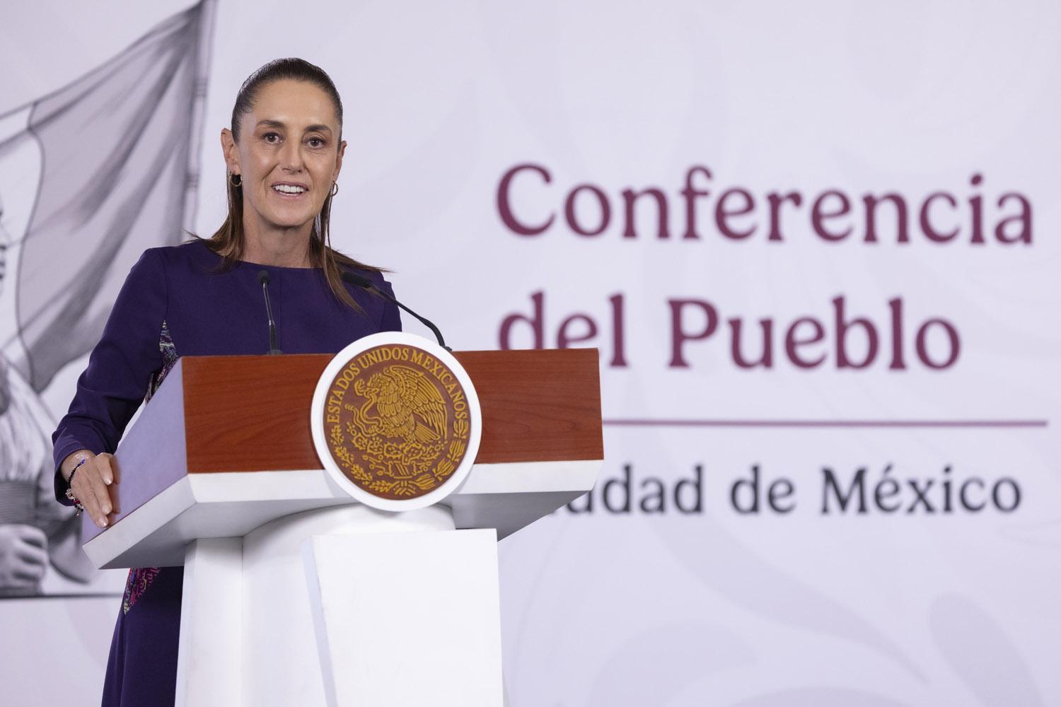 Corregirá gobierno decreto sobre el puerto de Loreto para proteger a las ballenas: Sheinbaum