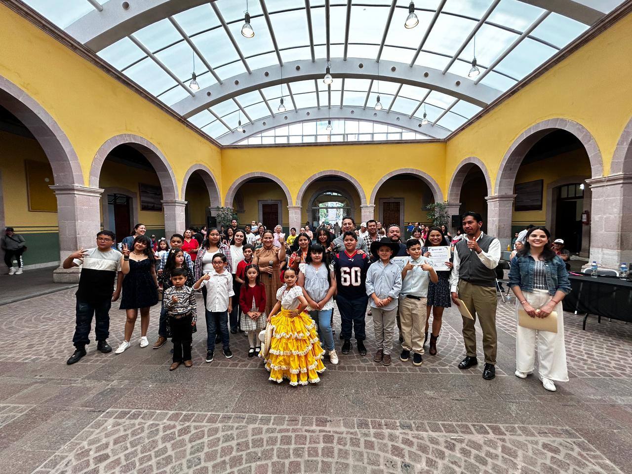Ayuntamiento de Zacatecas impulsa talento infantil en canto