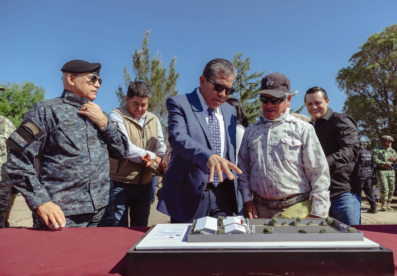 Formalizan construcción de Destacamento Regional de Seguridad en Palmas Altas, Jerez