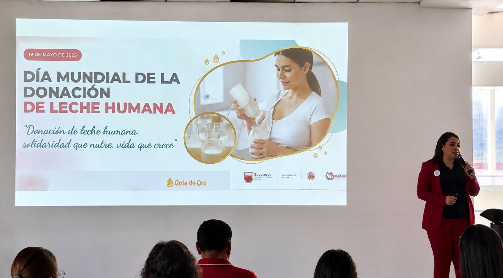 Mantiene Zacatecas liderazgo nacional en donación de leche humana