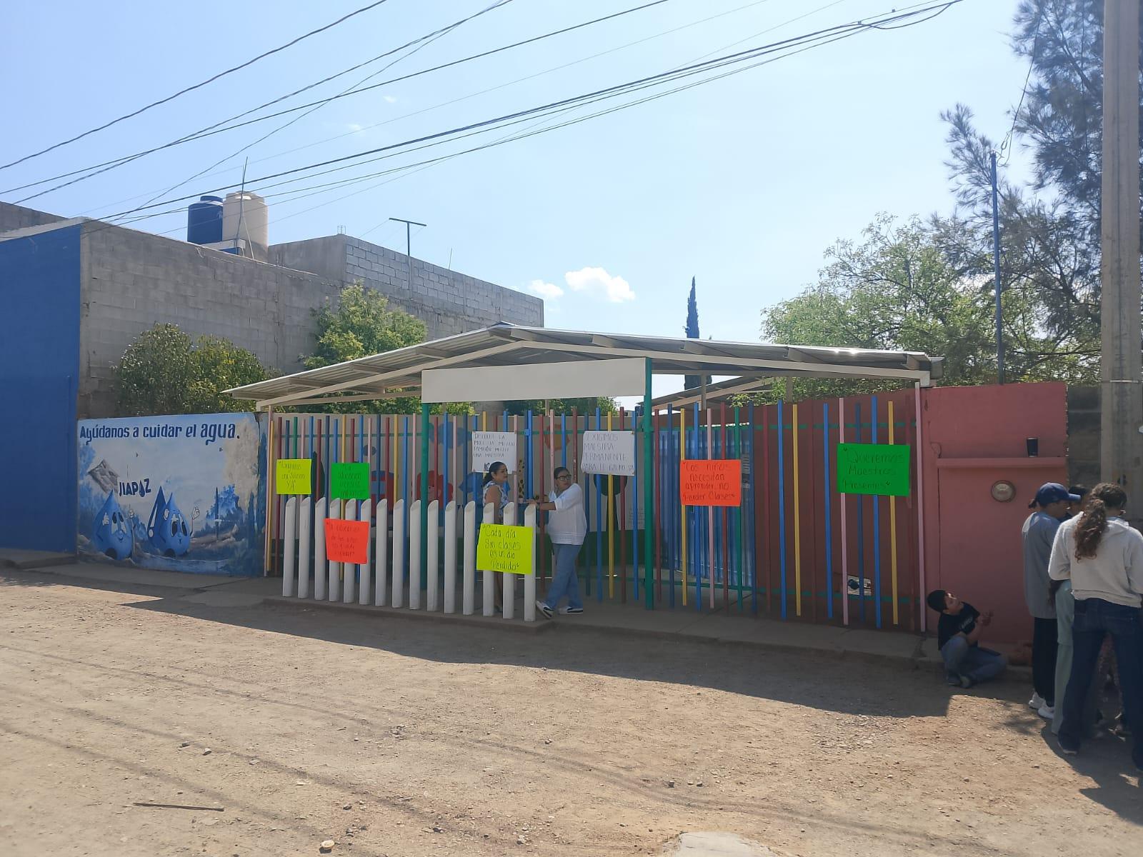 Logran padres respuesta tras protesta en kínder de Guadalupe