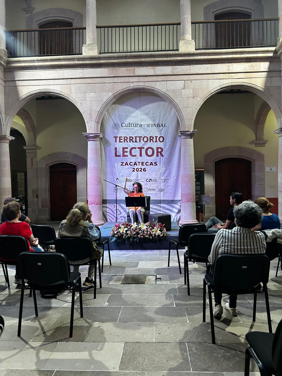Irene Repeto da vida a los textos de Guadalupe Dueñas en el Museo Zacatecano