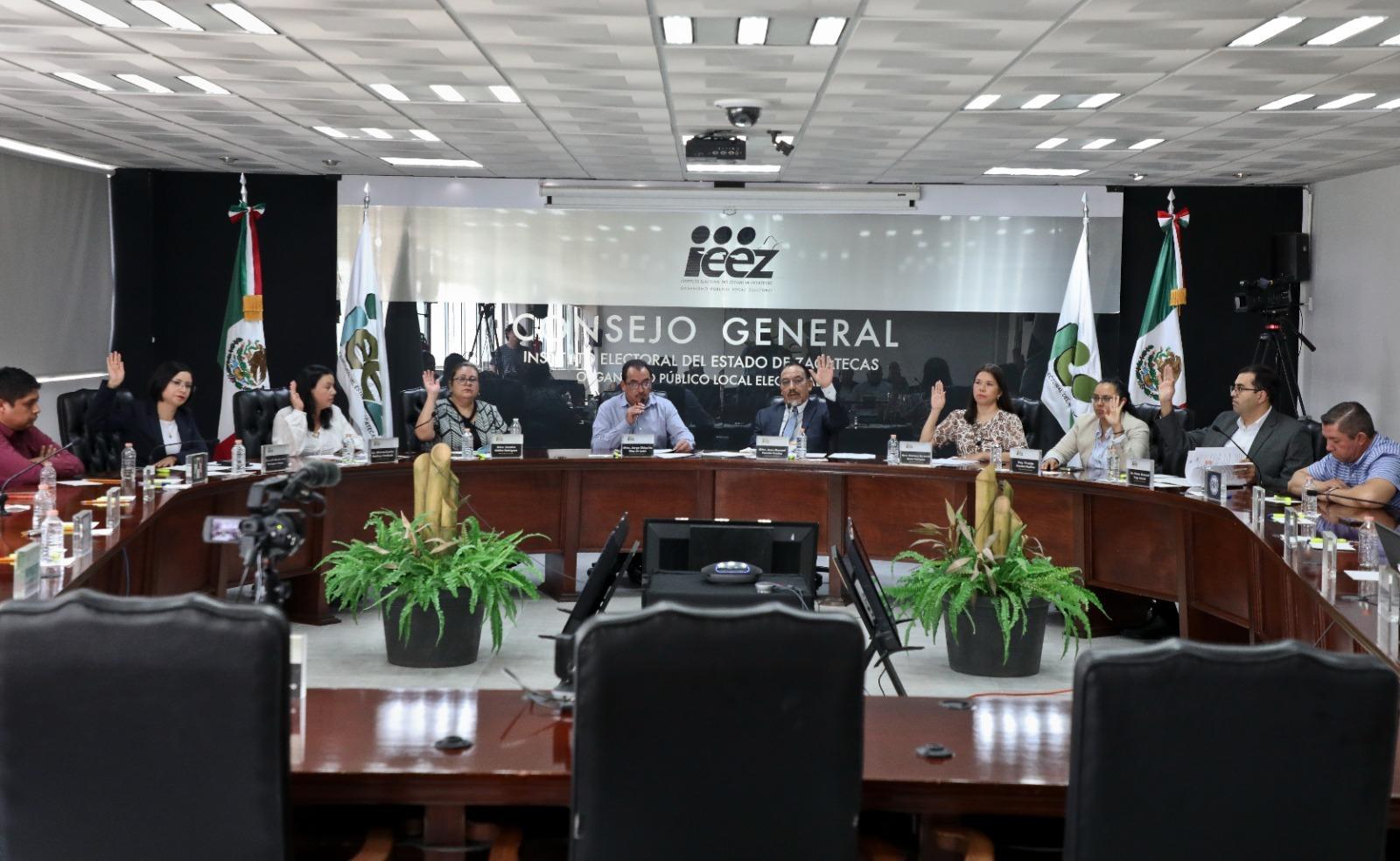 Aprueba Consejo General contrataciones temporales en el IEEZ