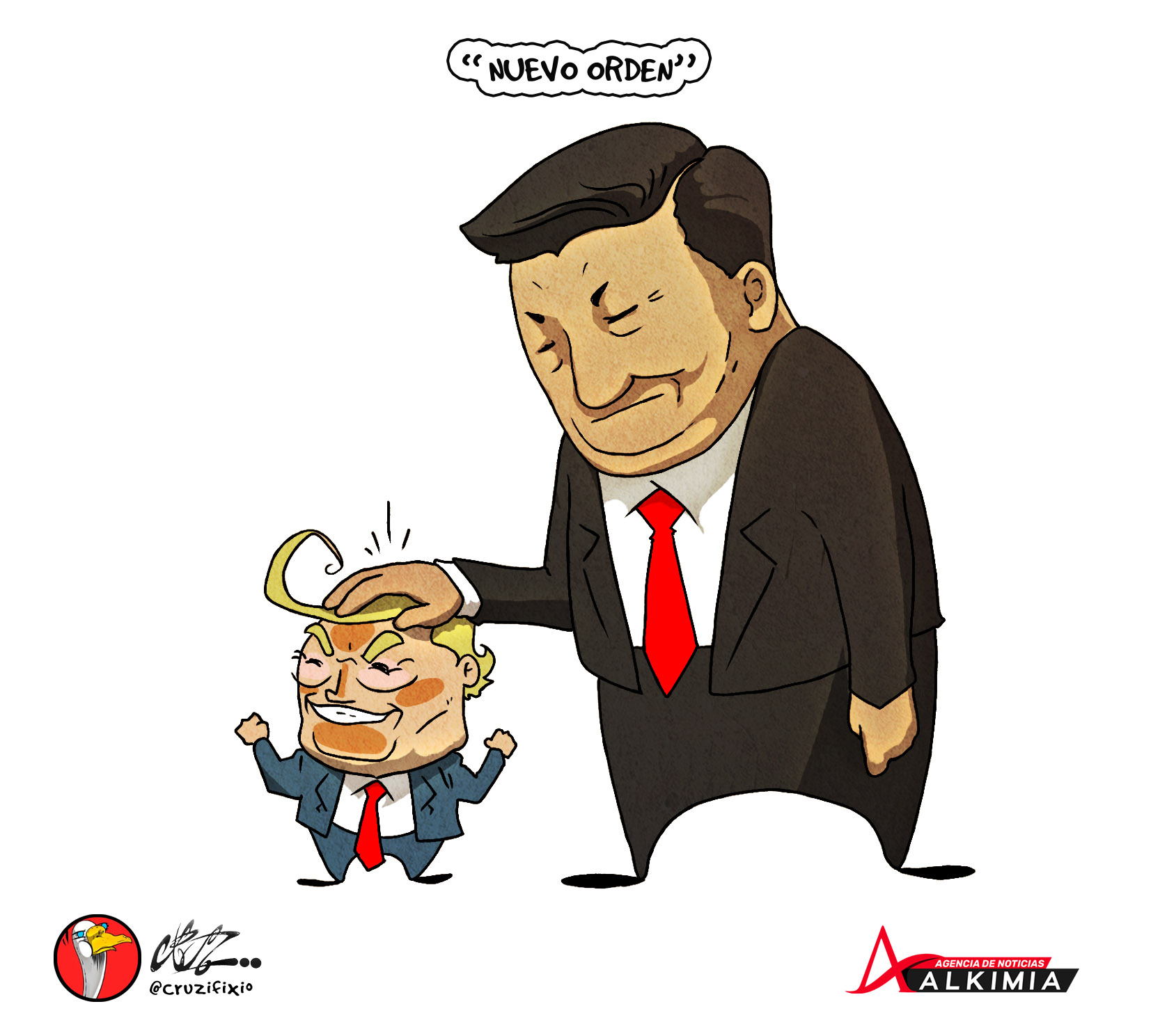 “TRUMP TIENE UNA EXITOSA REUNIÓN EN CHINA”