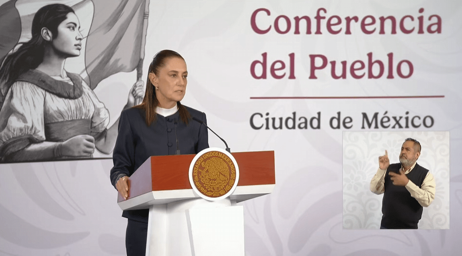 Asegura Sheinbaum que comentarios sobre TV Azteca fueron una opinión y no censura