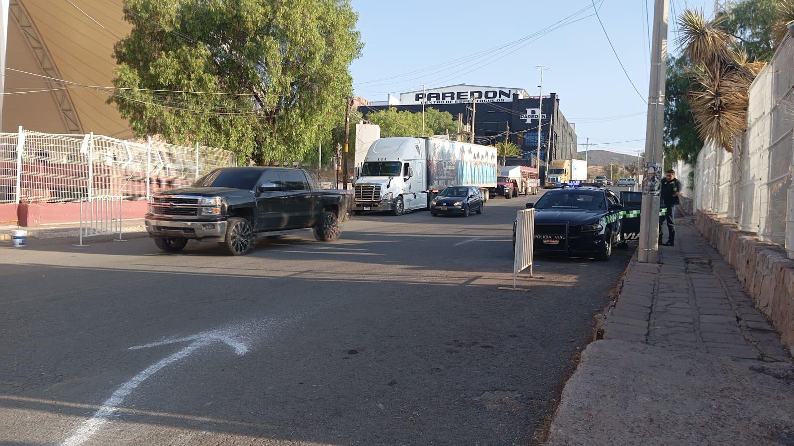 Implementa policía vial operativo en inmediaciones del Lienzo Charro de Zacatecas