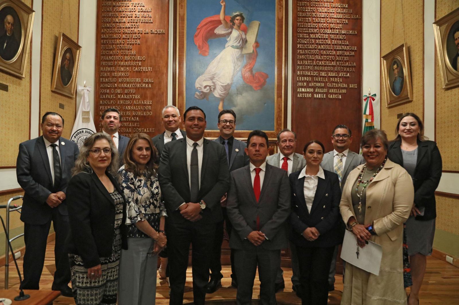 Designa TSJEZ a nuevos integrantes del Órgano Judicial