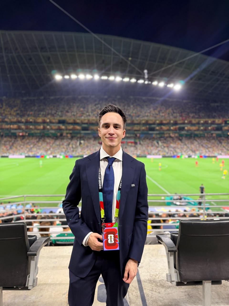 Seleccionan a zacatecano como parte del staff de la Copa Mundial