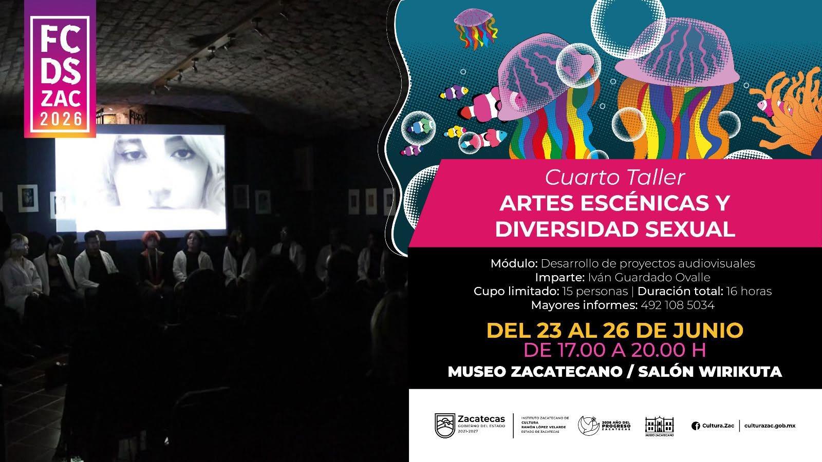 Invitan a participar en el Taller de Artes Escénicas y Diversidad Sexual