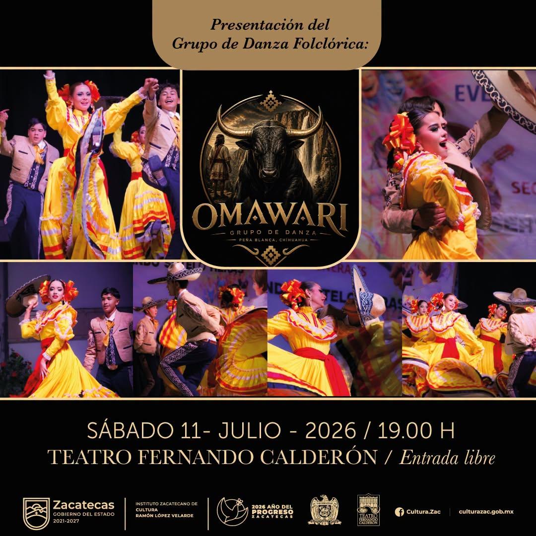 Presentará Omawari función gratuita en Teatro Fernando Calderón