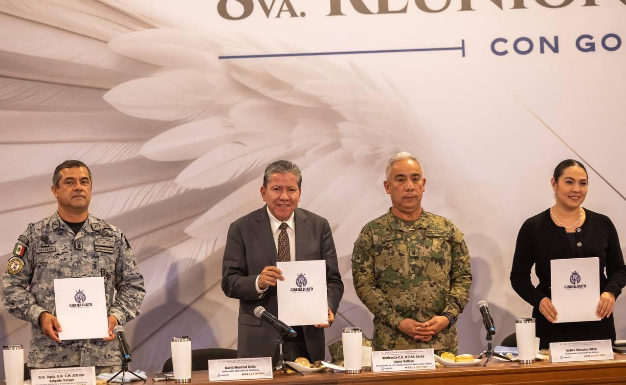 Acuerdan intensificar operativos en estados del Centro-Occidente
