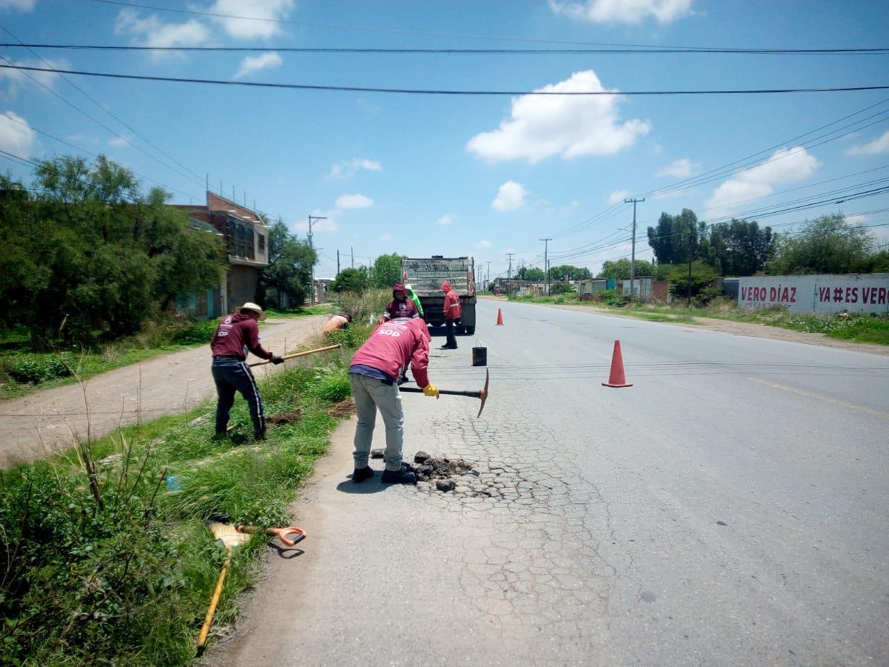 Mejorarán 12 kilómetros de conexión carretera entre tres municipios zacatecanos